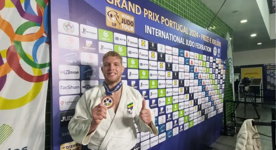 judo:-brasil-abre-ano-olimpico-com-bronze-e-prata-em-gp-de-portugal