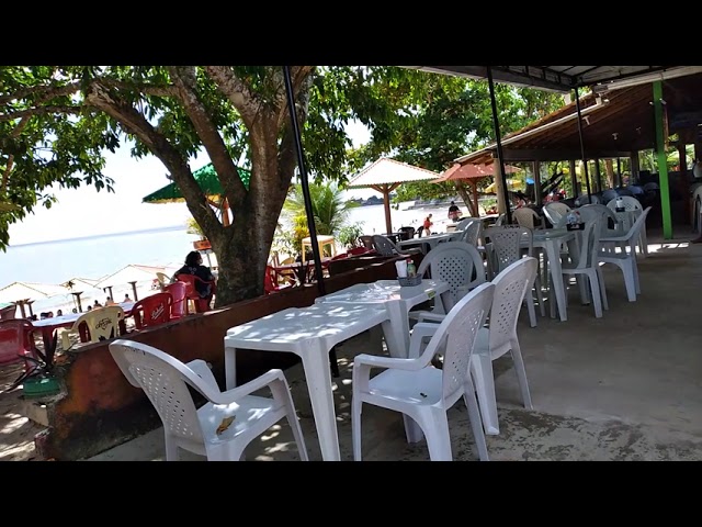 Praia do chapéu virado Belíssima ilha do Mosqueiro Belém-para-Brasil.