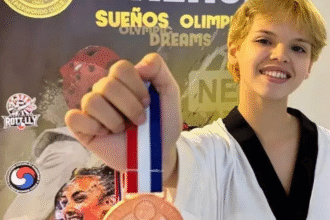 paraense-de-14-anos-conquista-bronze-no-taekwondo-em-campeonato-no-chile