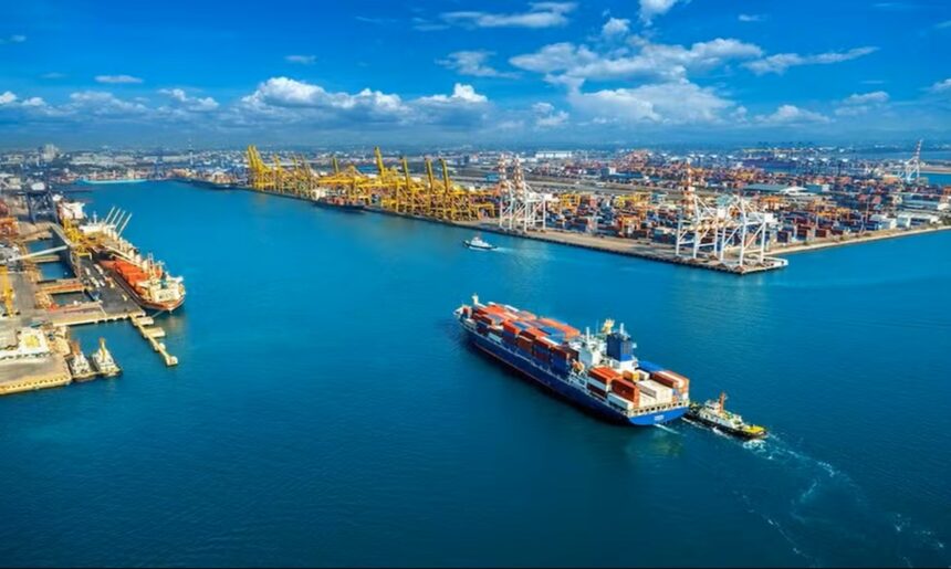 a-partir-do-porto-de-santana,-no-amapa,-produtos-da-amazonia-ganham-rota-direta-para-a-china